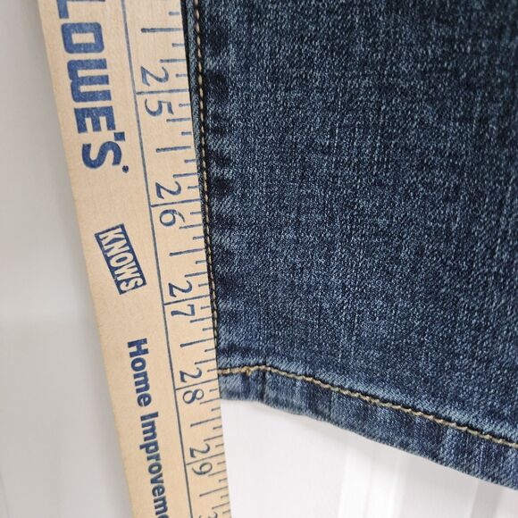 NWT Seven7 High-Rise Skinny Jeans Women's Size 14 (34x28) Blue Medium Wash - Picture 8 of 10